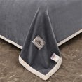 thumbnail image 4 of LSLJS Throw Blankets Soft Fuzzy Warm, Fuzzy Throw Blankets Couch Fleece, Throw Blankets Bed Cozy Machine Washable Plush Thick Comfy Checkered Furry Sofa, Bed Blanket, 4 of 9