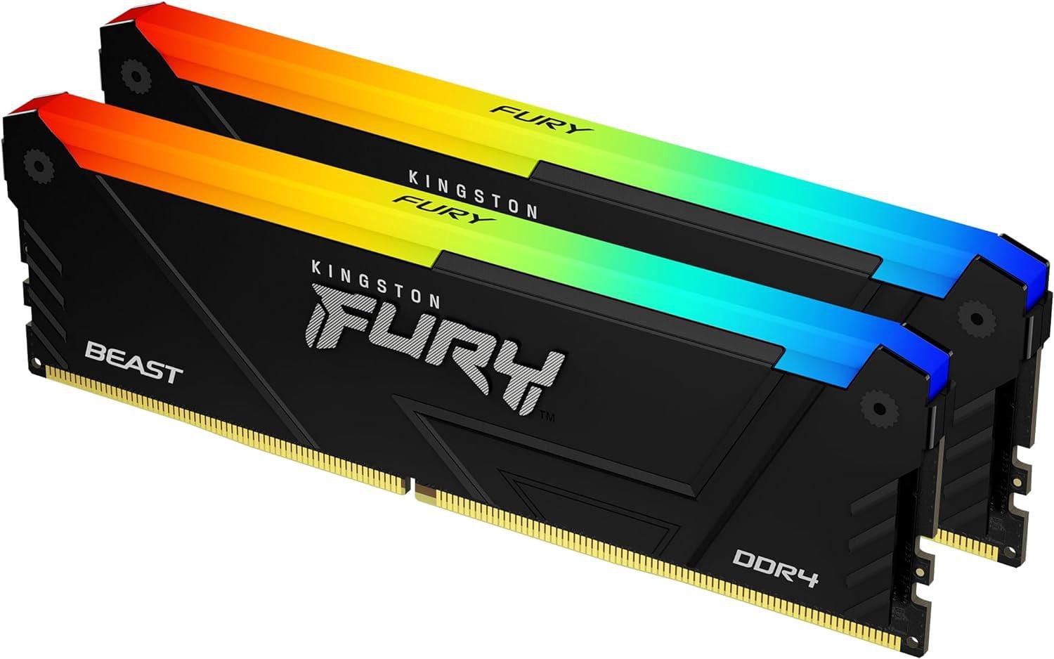 Kingston Fury Beast RGB 32GB 3200MT/s DDR4 CL16 DIMM (Kit of 2
