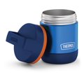 thumbnail image 4 of Bocal à Aliments Isolé Sous Vide Thermos 10 OZ Avec Poignée - Bleue, 4 of 6