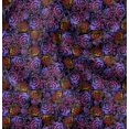 thumbnail image 1 of Soimoi Black Poly Georgette Fabric Shells Ocean Print Fabric by the Yard 52 Inch Wide, 1 of 6