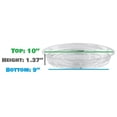 thumbnail image 3 of 10pcs Garden Plant Saucer Drip Tray Round Pot Base Clear Snack Container PET, 3 of 6