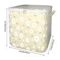 thumbnail image 3 of RXIRUCGD Heavy Duty Storage With Reinforced Handles, Extra Large Storage Bags For Clothes, Tote Bag Double Zipper For Space Saving, Travel, 3 of 6