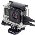 thumbnail image 1 of GEPULY Skeleton Housing Case for GoPro Hero 4, Hero 3+, Hero 3 Action Camera Side Open Protective Housing Case with Skeleton Backdoor for GoPro Hero4, Hero3+, Hero3 Camera, 1 of 5