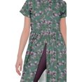 thumbnail image 4 of Moomaya Kurtis en Coton à Fente avant pour Femmes, Kurti Longue Imprimée, Robe, Haut Indien, 4 of 5