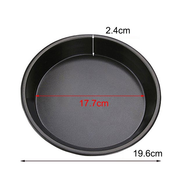 6-10In Microwave Oven Pan Chip Tray Dish Pizza Bacon Baking Non-Stick Cook Tray