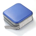 thumbnail image 4 of DVD Case, 48 Capacity Blue CD Hard Plastic Case Storage Holder Wallet, 4 of 6