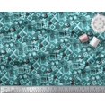 thumbnail image 3 of Soimoi Rayon Fabric Square Geometric Printed Craft Fabric by The Yard 56 Inch Wide, 3 of 3