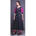 thumbnail image 3 of Bimba Anarkali Kurta Imprimée Longue Robe Maxi IndianKurtisFor Femmes Tenue de Fête, 3 of 6