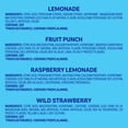 thumbnail image 3 of Crystal Light Sugar-Free Drink Mix Variety Pack, 60 Count – Lemonade, Fruit Punch, Raspberry Lemonade & Wild Strawberry W/ Caffeine On-the-Go Packets, 3 of 6