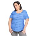 thumbnail image 1 of Iyla Plus Women's Short Sleeve Ripple Tee, 1 of 6