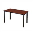 thumbnail image 1 of Regency MT4224CHBPBK 42 X 24 In. Kee Training Table - Cherry & Black Post Legs, 1 of 3
