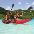 thumbnail image 3 of Goplus Ensemble de Kayak Gonflable Portable pour 2 Personnes avec Rames en Aluminium, Siège Rembourré en EVA, Rouge, 3 of 10