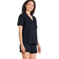 thumbnail image 4 of Pyjama 2 pièces avec haut à col cranté George pour femmes, 4 of 6