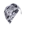 thumbnail image 1 of Turban Caps Multipurpose Pleated Supple to Touch Woman Accessories Sleep Hats Simple Design Breathable Polyester Women Hat Ocean Blue, 1 of 7