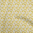 thumbnail image 1 of oneOone Silk Tabby Light Yellow Fabric Animal Craft Projects Decor Fabric Printed By The Yard 42 Inch Wide, 1 of 5