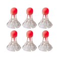 thumbnail image 4 of Almencla 6Pcs LED Badminton Balls Shuttlecocks with Light for Beaches Garden Backyard Red, 4 of 8