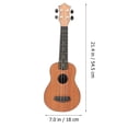 thumbnail image 3 of Beginner Ukulele Professional Guitar Wood Ukulele Starter Musical Instrument, 3 of 8