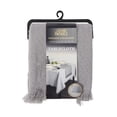 thumbnail image 1 of Thyme & Table 102" Rectangle Tablecloth, Gray Lurex, 1 of 4