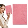 thumbnail image 2 of Exquisite Imitation Leather Notebook A5 Wirebound Notebook Thick JournalIdeal For Notetaking And Writing 360Pages/180Sheets Portable For School Season, 2 of 9