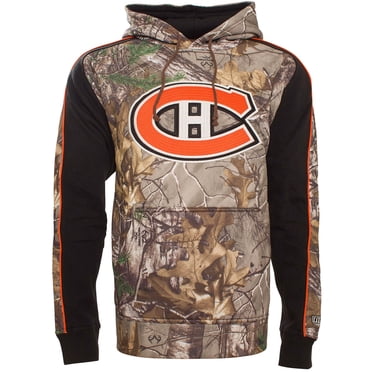 Old Time Hockey Men's Montreal Canadiens Realtree Camo Decoy Pullover Fleece Hoodie
