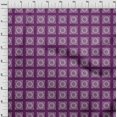 thumbnail image 4 of oneOone Viscose Jersey Purple Fabric Block Sewing Craft Projects Fabric Prints By Yard 60 Inch Wide, 4 of 5