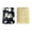 Yellow+Black, variant on GUOOL chiwanji 2pcs 5.5yd Lace Flower ​ Sewing Tulle Net Applique DIY Yellow+Black