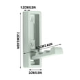 thumbnail image 3 of Wall Hooks for Hanging,Foldable Hooks Wall Mount Hideaways Bathroom Wall Hook Retractable Heavy Duty Wall Hooks for Bathroom Closet Entryway Pool and Kitchen,Wall Hooks Heavy Duty, 3 of 3