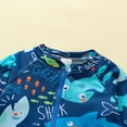 thumbnail image 4 of Toddler Kid Baby Boys Rash Guard Long Sleeve Zipper Beach Swimsuit One Piece Bathing Suit, 4 of 7