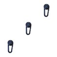 thumbnail image 2 of Youkk Multifunctional Hiking Carabiner Lightweight For Outdoor Adventures Durable And Functional Aluminum black 3Set, 2 of 6