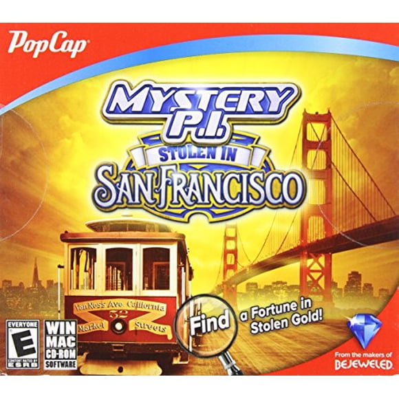 Popcap Games Mystère P.i. Volé à San Francisco [windows Xp/vista/windows 7]