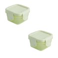 thumbnail image 2 of CHUANK Mini Plastic Food Storage Containers with Lids Small Airtight Containers Square School Lunch Containers for Leftover Food Containers Food Storage Discount, 2 of 6