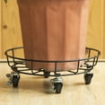 thumbnail image 2 of Support de Fleurs Mobile avec Roue et Base Ronde pour Pot de Fleurs dans un Plateau Ménager Polyvalent avec Roues Universelles pour un Déplacement Facile, 2 of 7