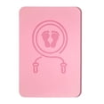 thumbnail image 3 of S SERENABLE Tapis de Corde à Sauter Sans Fil Entraînement Physique Protection de Plancher Réduction du Bruit Tapis d'Exercice Rose, 3 of 9