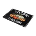 thumbnail image 1 of Fall Door Mat Outdoor  Give Thanks Fall Welcome Mat Decoration Autumn Harvest Pumpkin Thanksgiving Doormat Fall Entrance Non Slip Rug Mats 31.5x20in, 1 of 7