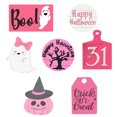 thumbnail image 4 of kurtrusly Plateau en Bois d'Halloween 1/2/3/5 Assiette de Service Robuste et Durable pour Fêtes Festives Couleurs Classiques Rouge 5 Pcs, 4 of 6
