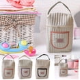 thumbnail image 1 of pstuiky Sac de Rangement Portable Grande Capacité Sac à Main Matelassé pour Poussettes Sorties Tissu en Coton Léger, 1 of 7