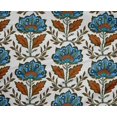 thumbnail image 5 of oneOone Polyester Spandex Medium Blue Fabric Leaves & Clover Craft Projects Decor Fabric Printed By The Yard 56 Inch Wide-L9, 5 of 5