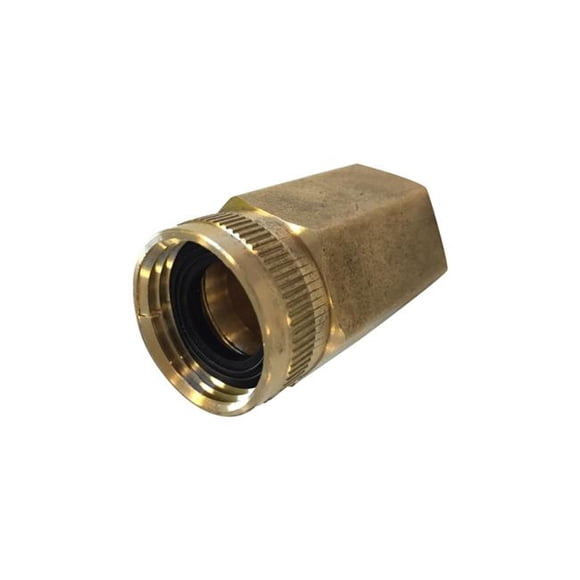Sun Joe SPX-BSCXL Dual Swivel Brass Connector Garden Hose to Pipe End