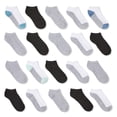 thumbnail image 1 of George Boys' Low-Cut Socks 20-Pack, 1 of 1