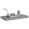 thumbnail image 3 of vidaXL Tablette Murale Flottante Gris 50x23x3,8 cm MDF, 3 of 9