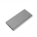 Yeacher Type-C à mSATA SSD Pièce jointe portable mSATA Boîte de disque SSD haute vitesse USB3.1 mSATA SSD Pièce jointe Gris argenté