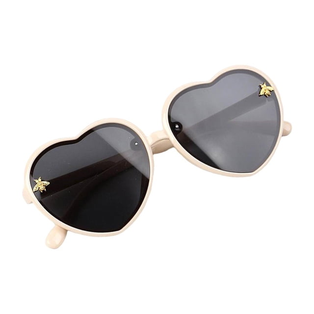 Colorful Sunglasses Small Frame for Children Beach black film