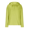 thumbnail image 4 of TIMIFIS Veste de Protection Solaire pour Femme à Capuche avec Poches Randonnée Course Cyclisme Manteau d'Extérieur Manches Longues Léger Entraînement à la Mode Veste Cool, 4 of 8