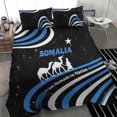 thumbnail image 4 of Somalia Bedding Set with From Nomads to Nation Camel Galaxy Flag Spirit TS04, 4 of 7