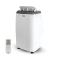 thumbnail image 1 of BLACK+DECKER Portable Air Conditioner,  8,000 BTU ASHRAE 128 (5,000 BTU SACC/CEC)for Rooms Up To 350 Sq. Ft., Portable AC with Full Function Remote Control & Window Kit, BPT05WTBA, White, 1 of 7
