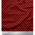 thumbnail image 1 of Soimoi Poly Georgette Fabric Hexagon Shirting Printed Fabric 1 Yard 52 Inch Wide, 1 of 3