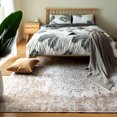 thumbnail image 3 of Rugking Area Rug 2x5 Taupe Runner Rug Hallway Rug Vintage Distressed Rug Kitchen Indoor Foldable Traditional Non Slip Carpet Bathroom Bedroom Living Room, 3 of 6
