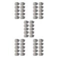 thumbnail image 3 of Thinsony Golf Head Covers PU Portable Protector Travel Athlete Golf for Training Gray Small 10 Pcs 5Set, 3 of 6