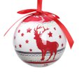 thumbnail image 2 of Suncoda Holiday Ball, Holiday Ball Ornament Tree Ornament, 2.8 Inch Multi-Style Holiday Light Bulb Ornament Holiday Tree Ornament Tree Dress Family Party Holiday Ornament, 2 of 6