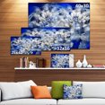 thumbnail image 3 of Fleur Fractale de Chrysanthème Blanc - Grande Impression sur Toile Florale, 3 of 4